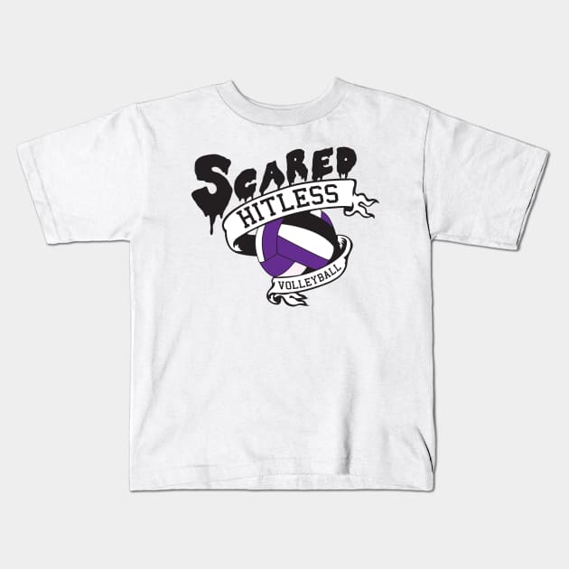 Scared Hitless Kids T-Shirt by LeesaMay